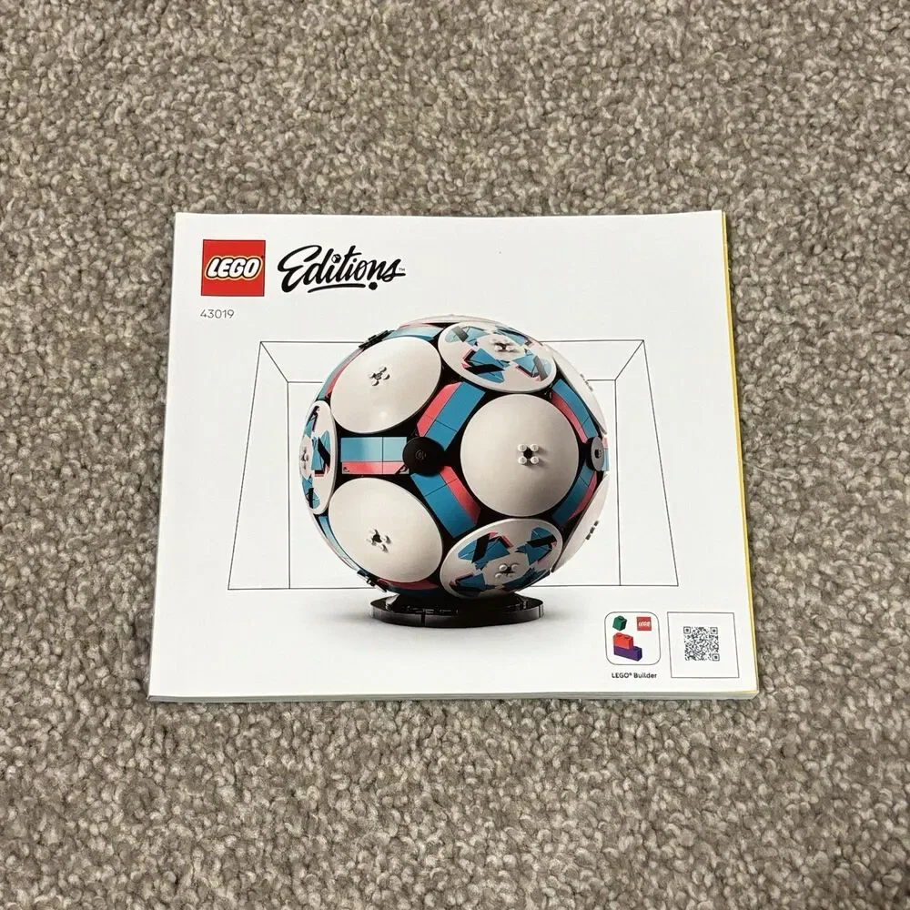 Lego Instruction Booklet Manual Lot Of 2 - Editions - FIFA World Cup 43019 43020